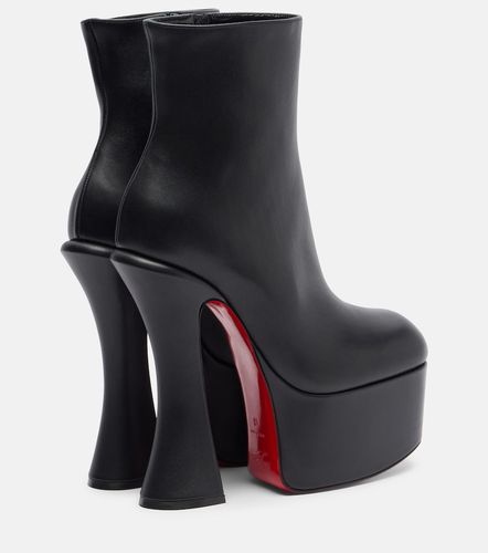 Aquabootie 160 leather platform ankle boots - Christian Louboutin - Modalova