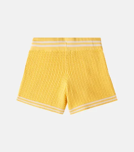 Shorts trenzados de algodón - Mini Rodini - Modalova