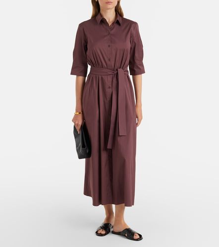 Abito midi Cognac in misto cotone - Max Mara - Modalova