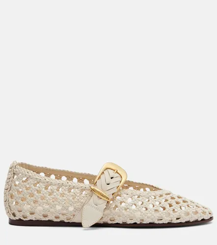 Alchemy braided leather Mary Jane flats - Zimmermann - Modalova