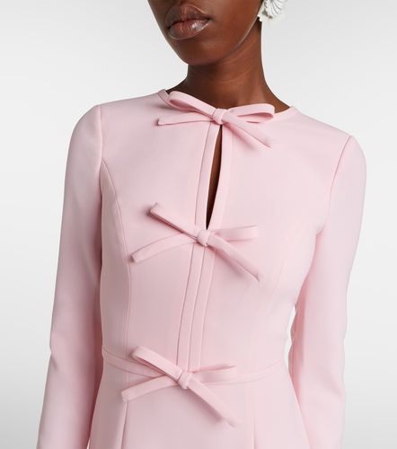 Abito lungo in crêpe con fiocco - Carolina Herrera - Modalova