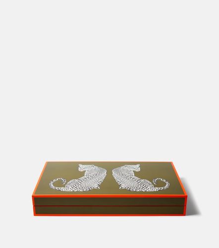 Juego de backgammon Leopard - Jonathan Adler - Modalova