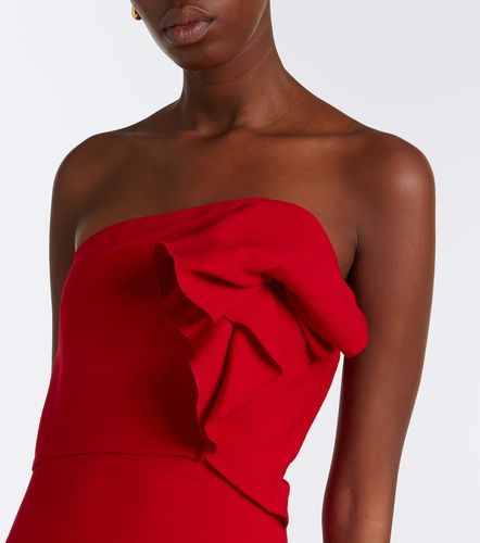 Abito bustier in lana e seta - Roland Mouret - Modalova