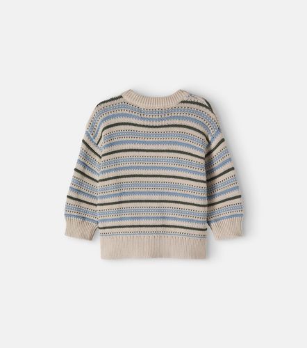 Bebé - jersey Harlow de jacquard de algodón a rayas - Wheat - Modalova