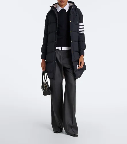 Thom Browne Wattierter Mantel 4-Bar - Thom Browne - Modalova