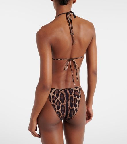 Braga de bikini estampada - Dolce&Gabbana - Modalova