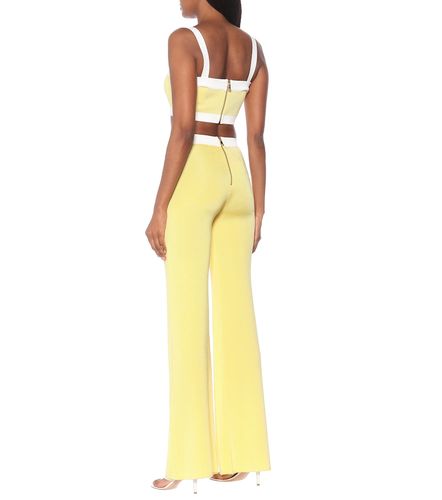 Balmain High-rise knit flared pants - Balmain - Modalova