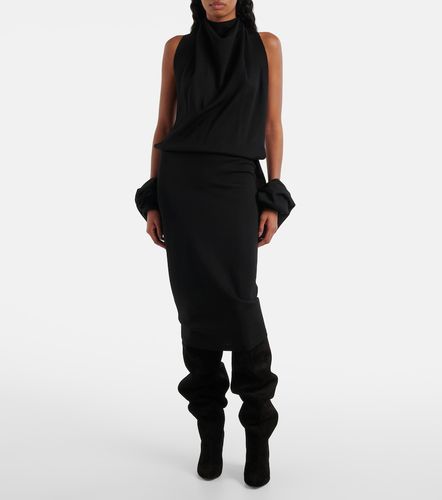 Alaïa Abito midi con cut-out - Alaia - Modalova