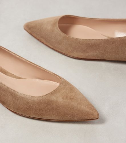 Gianvito suede ballet flats - Gianvito Rossi - Modalova