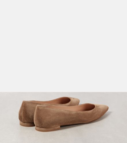 Gianvito suede ballet flats - Gianvito Rossi - Modalova