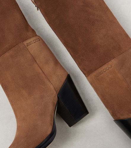 Cece 80 suede knee-high boots - Jimmy Choo - Modalova