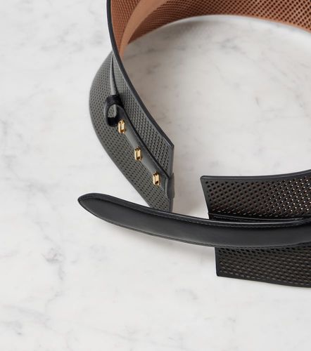 Alaïa Gürtel Neo Bustier aus Leder - Alaia - Modalova