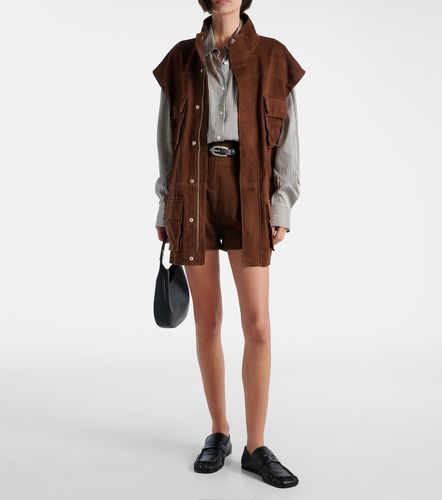 Turin oversized suede jacket - The Frankie Shop - Modalova