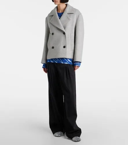 Abrigo cruzado de lana - Proenza Schouler - Modalova