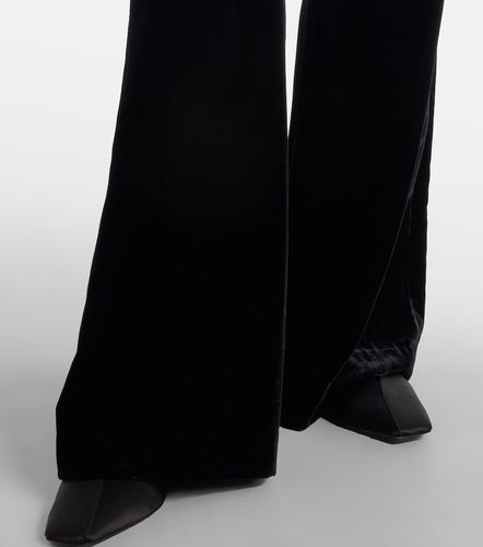 Effy high-rise flared velvet pants - Nili Lotan - Modalova