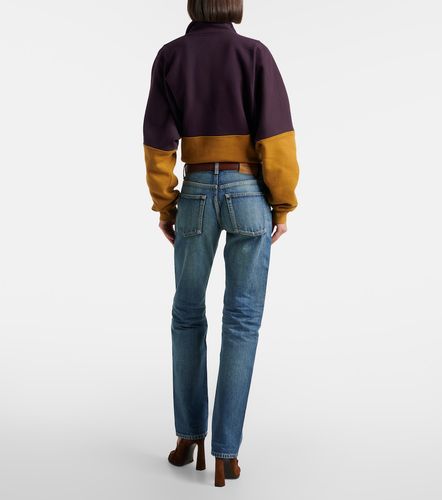 Jeans rectos con efecto desgastado - Saint Laurent - Modalova