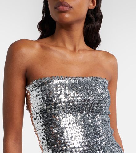Gucci Sequined strapless minidress - Gucci - Modalova