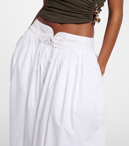 Cotton poplin balloon pants - Christopher Esber - Modalova