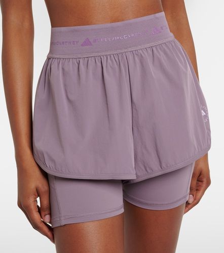 Shorts de running con logo - Adidas by Stella McCartney - Modalova