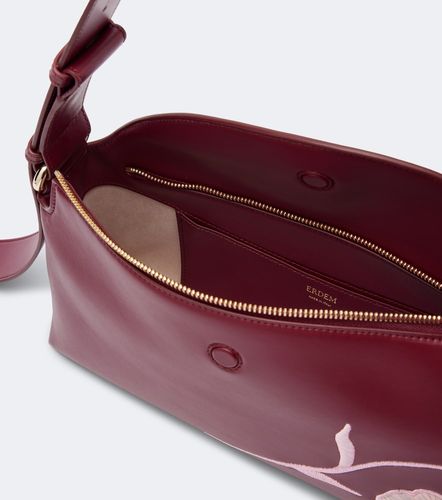 Bloom East West Medium leather shoulder bag - Erdem - Modalova