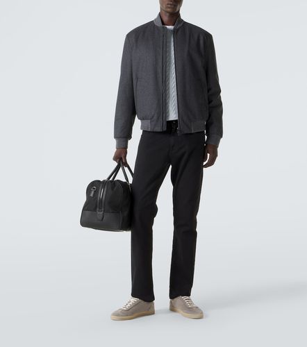 Canali Wool bomber jacket - Canali - Modalova