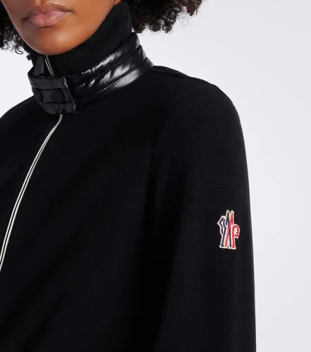 Fleece half-zip ski sweater - Moncler Grenoble - Modalova