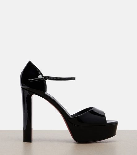 Sandaloo patent leather platform sandals - Christian Louboutin - Modalova