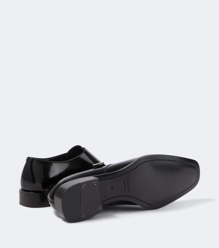 Connor leather monk strap shoes - Saint Laurent - Modalova