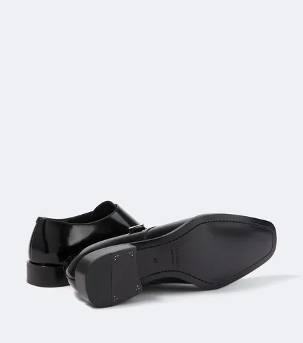 Connor leather monk strap shoes - Saint Laurent - Modalova