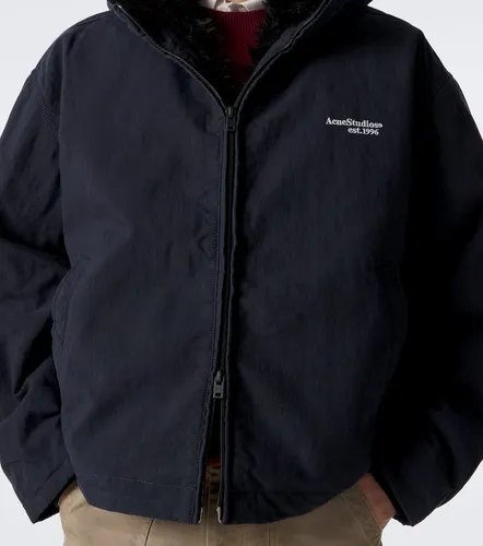 Acne Studios Hooded canvas jacket - Acne Studios - Modalova