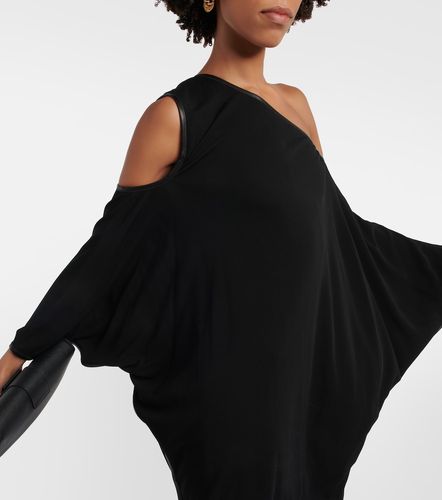 Vestido corto de crepé drapeado - Tom Ford - Modalova