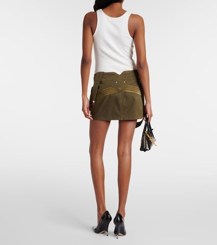 Blumarine Cotton twill miniskirt - Blumarine - Modalova
