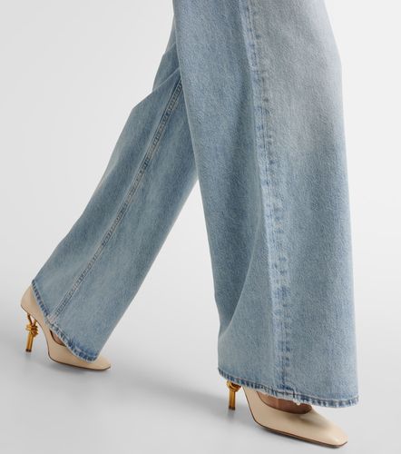 Jeans Dame Jean a gamba larga e vita alta - Agolde - Modalova