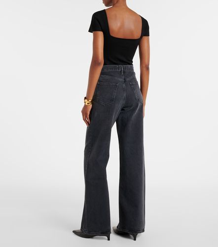 Jeans Dame a gamba larga e vita alta - Agolde - Modalova