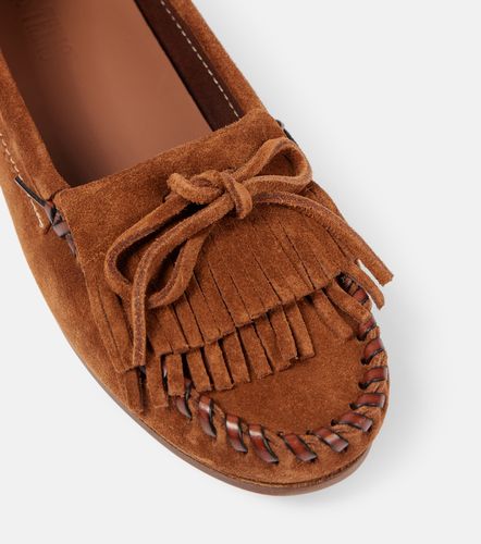 Mocasines Indiana de ante con flecos - Paris Texas - Modalova