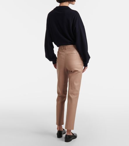 Pantalones rectos Coleman de piel - Joseph - Modalova