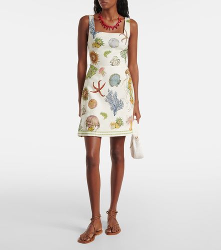 Alemais Sea linen minidress - Alemais - Modalova