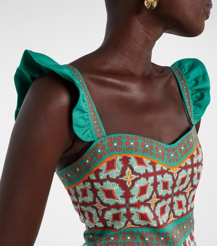 Mini Gingerbread printed minidress - La DoubleJ - Modalova