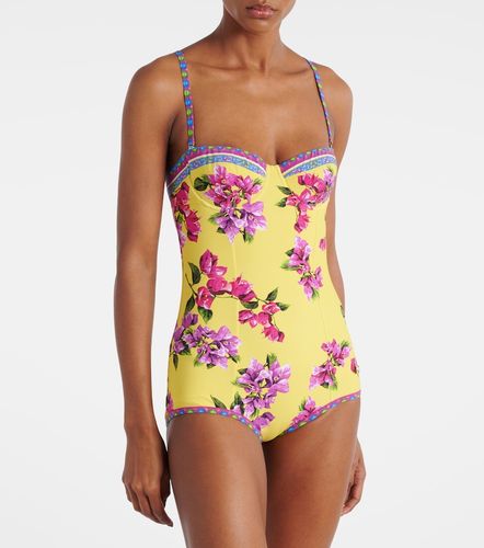Costume intero con stampa floreale - Dolce&Gabbana - Modalova
