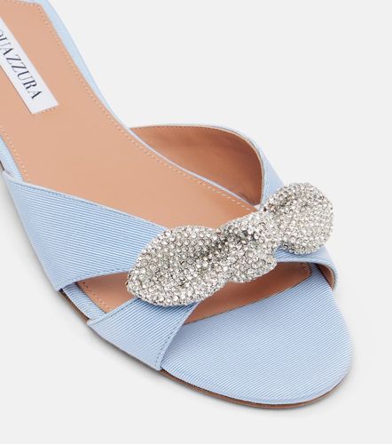 Very Bow Tie embellished flats - Aquazzura - Modalova