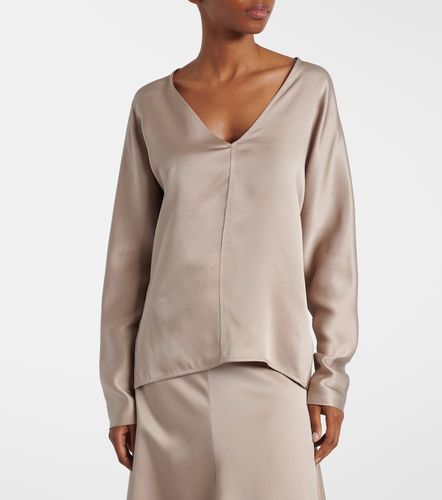 Brunello Cucinelli Blusa in seta - Brunello Cucinelli - Modalova