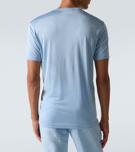 Dolce&Gabbana T-shirt in seta - Dolce&Gabbana - Modalova