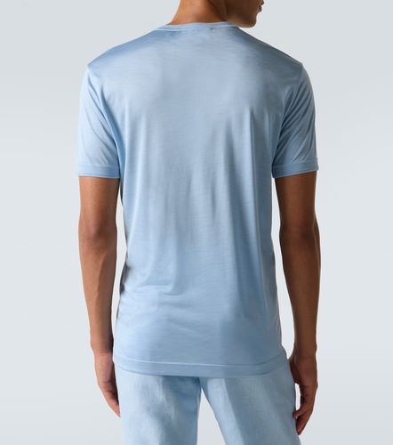 Dolce&Gabbana T-shirt in seta - Dolce&Gabbana - Modalova