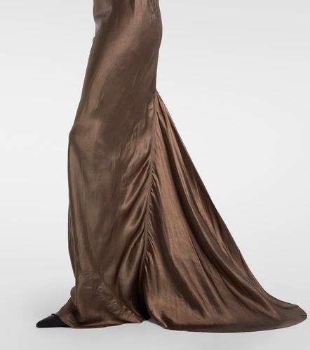 Robe Combo aus Satin mit Seide - Rick Owens - Modalova