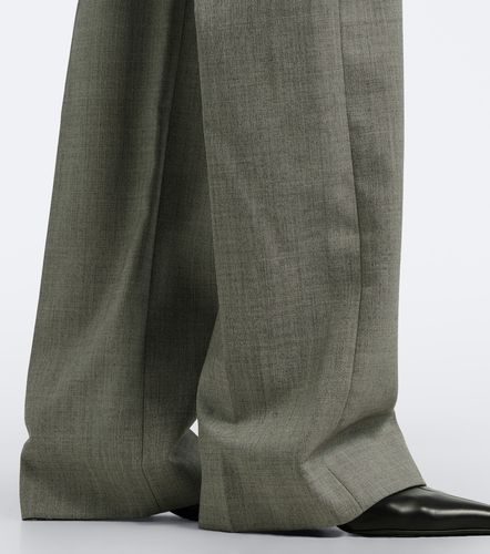 McQueen Wool straight pants - McQueen - Modalova