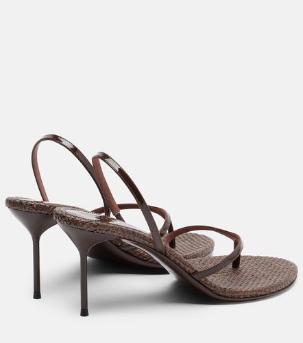 Lidia patent leather thong sandals - Paris Texas - Modalova
