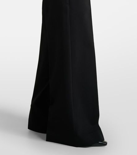 Belted crepe straight pants - Sportmax - Modalova