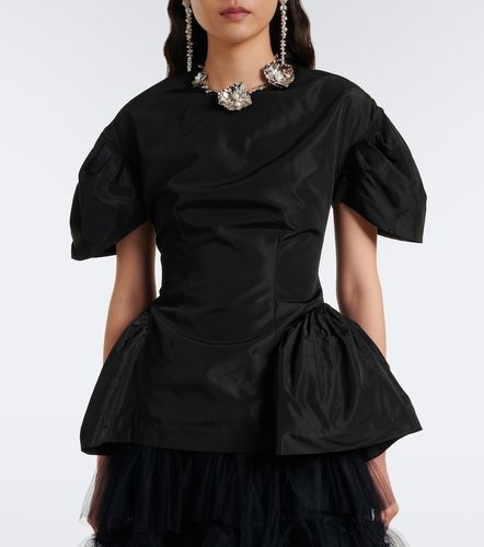 Simone Rocha Top con peplum - Simone Rocha - Modalova