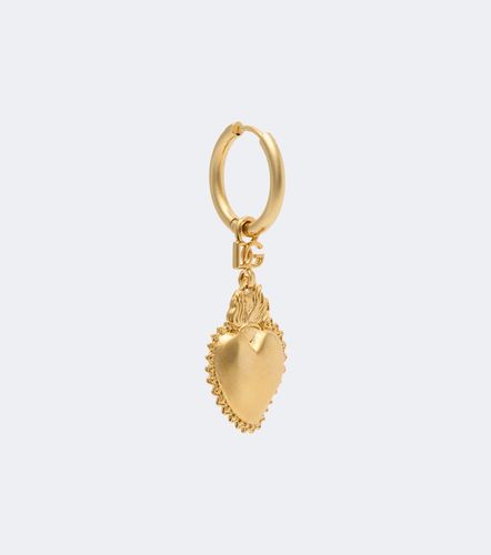 Orecchini a cerchio Sacro Cuore DG - Dolce&Gabbana - Modalova