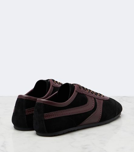 Suede and leather sneakers - Dries Van Noten - Modalova